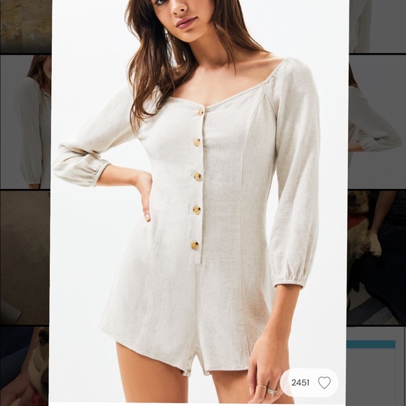 PacSun Pants - Pacsun Romper - Lottie Moss